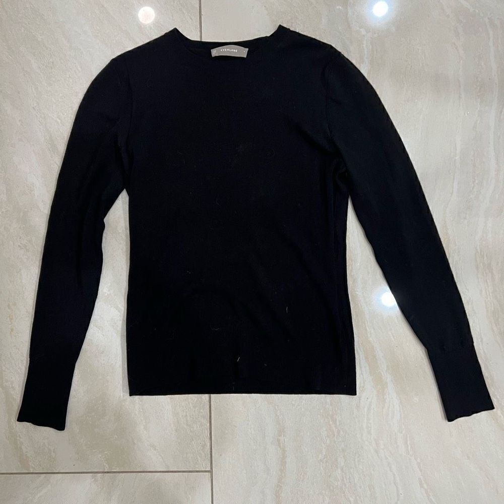 Everlane Women's Classic Pulloverribbed Knit Sweater Size S
